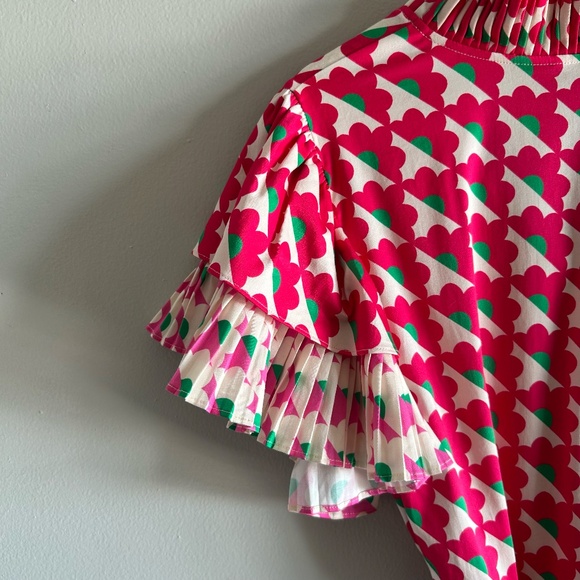 Alden Adair Courtney Dress – Red, Size M - Picture 13 of 16